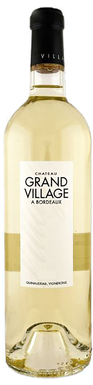 Bottle shot of 2013 Château Grand Village Blanc, Bordeaux Blanc