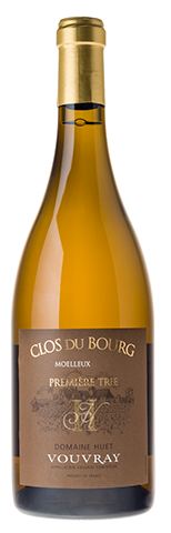 Bottle shot of 2018 Vouvray Clos du Bourg Moelleux 1ère Trie