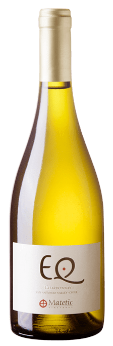 Bottle shot of 2013 EQ Chardonnay Organic
