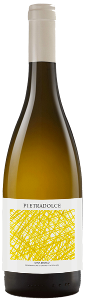 Bottle shot of 2019 Etna Bianco