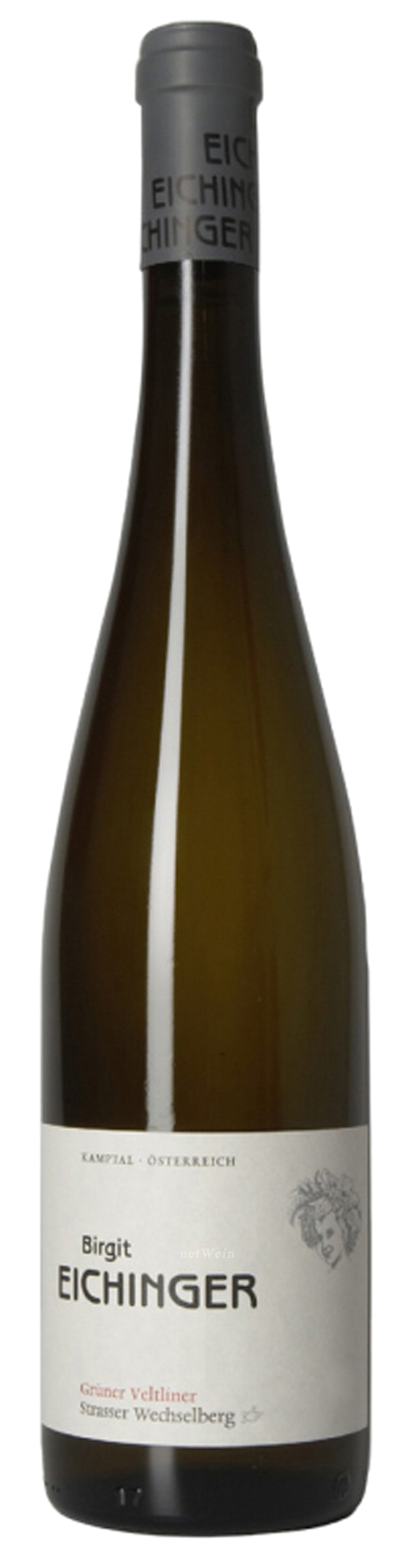 Bottle shot of 2017 Grüner Veltliner Strasser Wechselberg