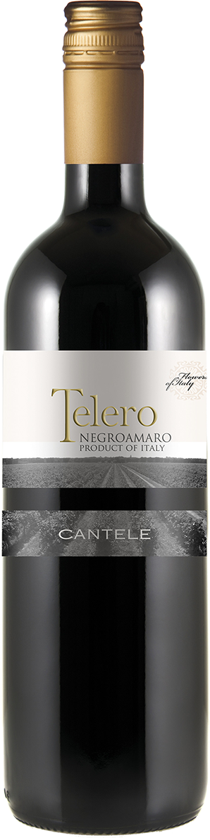 Bottle shot of 2017 Telero Rosso (Negroamaro)