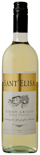Bottle shot of 2018 Sant'Elisa Pinot Grigio