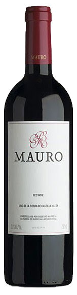 Bottle shot of 2015 Mauro