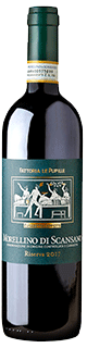 Bottle shot of 2015 Morellino di Scansano Riserva DOCG