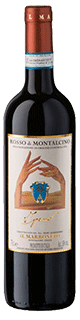 Bottle shot of 2018 Rosso di Montalcino 'Ignaccio'