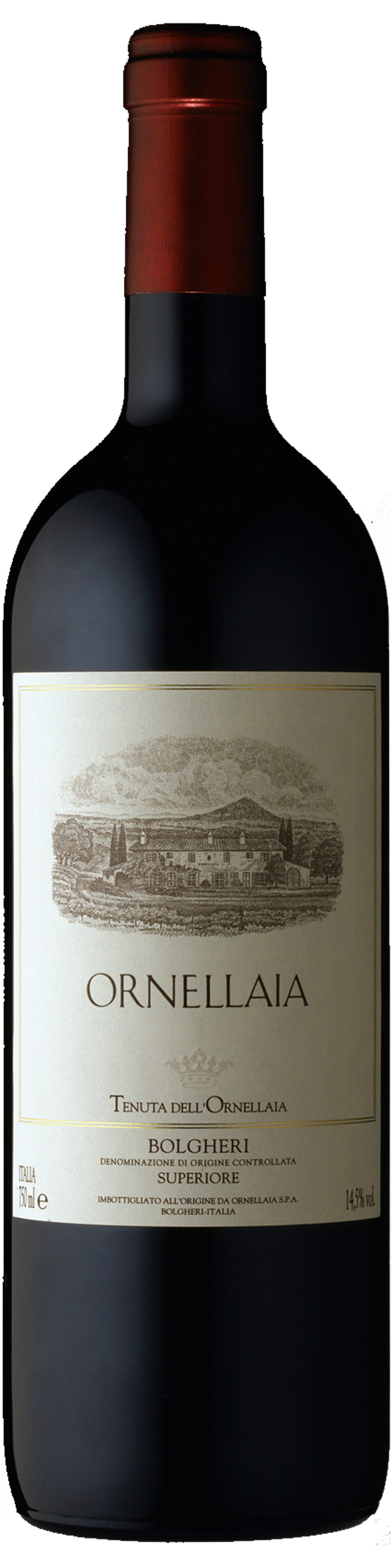 Bottle shot of 1996 Ornellaia