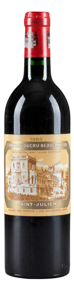 Bottle shot of 1982 Château Ducru Beaucaillou, 2ème Cru St Julien