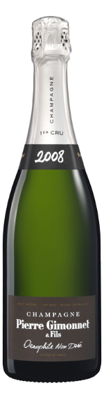 Bottle shot of 2008 Oenophile Non Dosée 'Late Disgorged 2021'