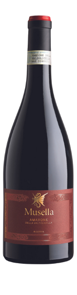 Bottle shot of 2016 Amarone Riserva
