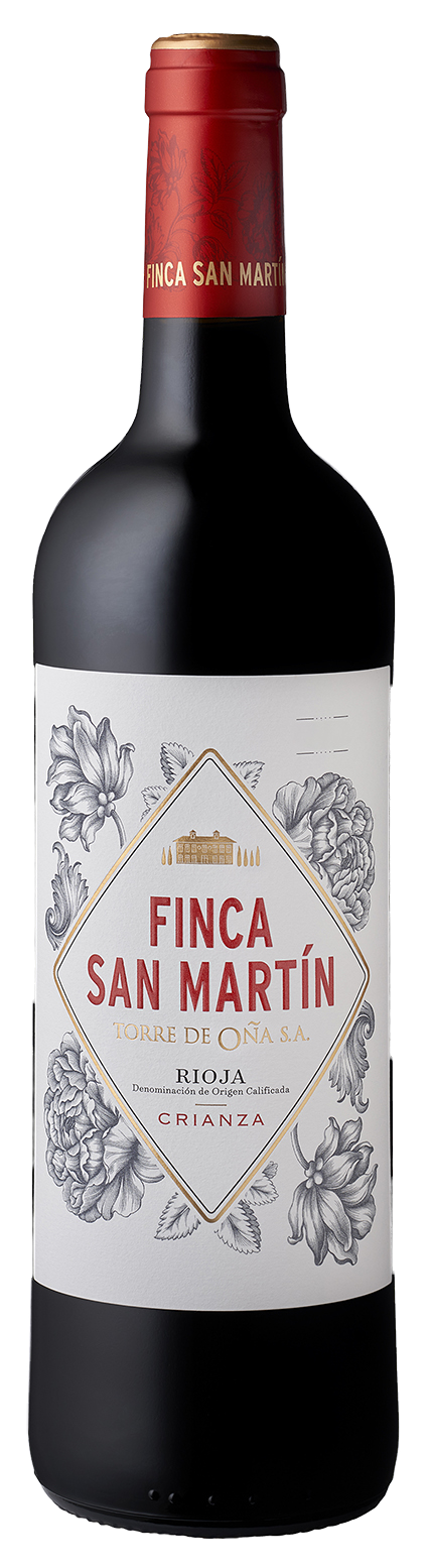 Bottle shot of 2018 Finca San Martin Crianza