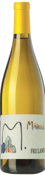 Bottle shot of 2016 Friulano