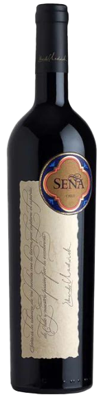 Bottle shot of 2017 Viña Seña