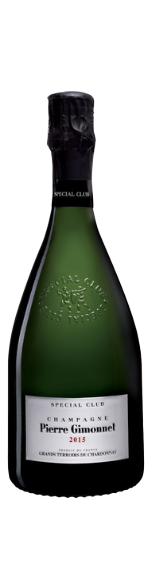 Bottle shot of 2015 Special Club, Grands Terroirs de Chardonnay