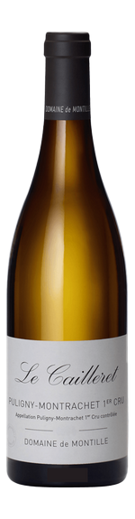 Bottle shot of 2015 Puligny Montrachet 1er Cru Le Cailleret