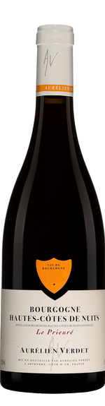 Bottle shot of 2020 Côtes de Nuits Villages La Prêtiere