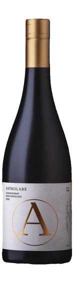 Bottle shot of 2018 Marlborough Chardonnay