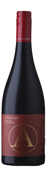 Bottle shot of 2017 Marlborough Pinot Noir