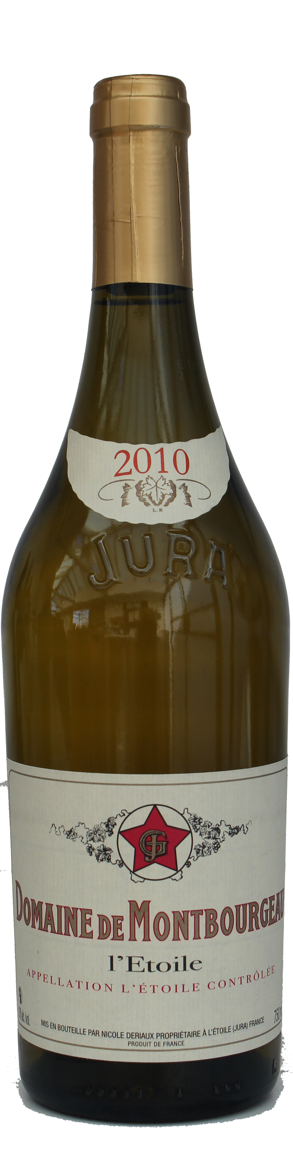 Bottle shot of 2010 Vin Blanc l'Etoile