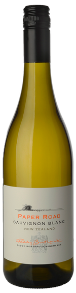 Bottle shot of 2022 Paper Road Sauvignon Blanc
