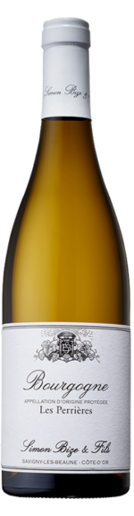 Bottle shot of 2019 Bourgogne Blanc Les Perrières