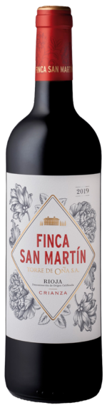 Bottle shot of 2019 Finca San Martin Crianza
