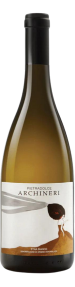 Bottle shot of 2021 Archineri Etna Bianco