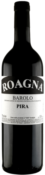 Bottle shot of 2017 Barolo La Pira