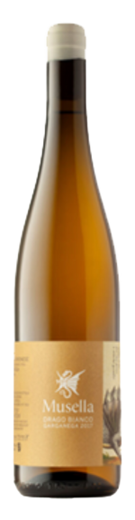 Bottle shot of 2021 Bianco del Drago Organic