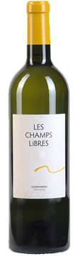 Bottle shot of 2018 Les Champs Libres, Bordeaux Blanc