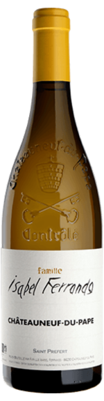 Bottle shot of 2020 Châteauneuf-du-Pape Blanc