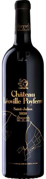 Bottle shot of 2020 Château Léoville Poyferré, 2ème Cru St Julien