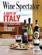Front Cover Of Wine Spectator